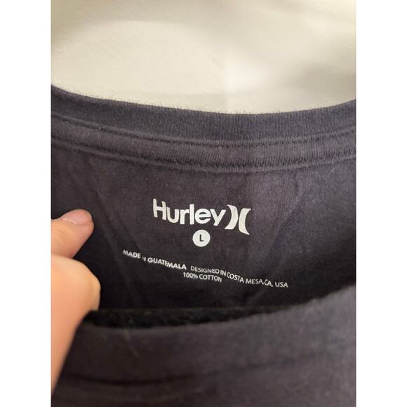 Hurley x Pendleton Tank Top Womens Large Muscle Cropped Black Striped Print - Picture 3 of 4